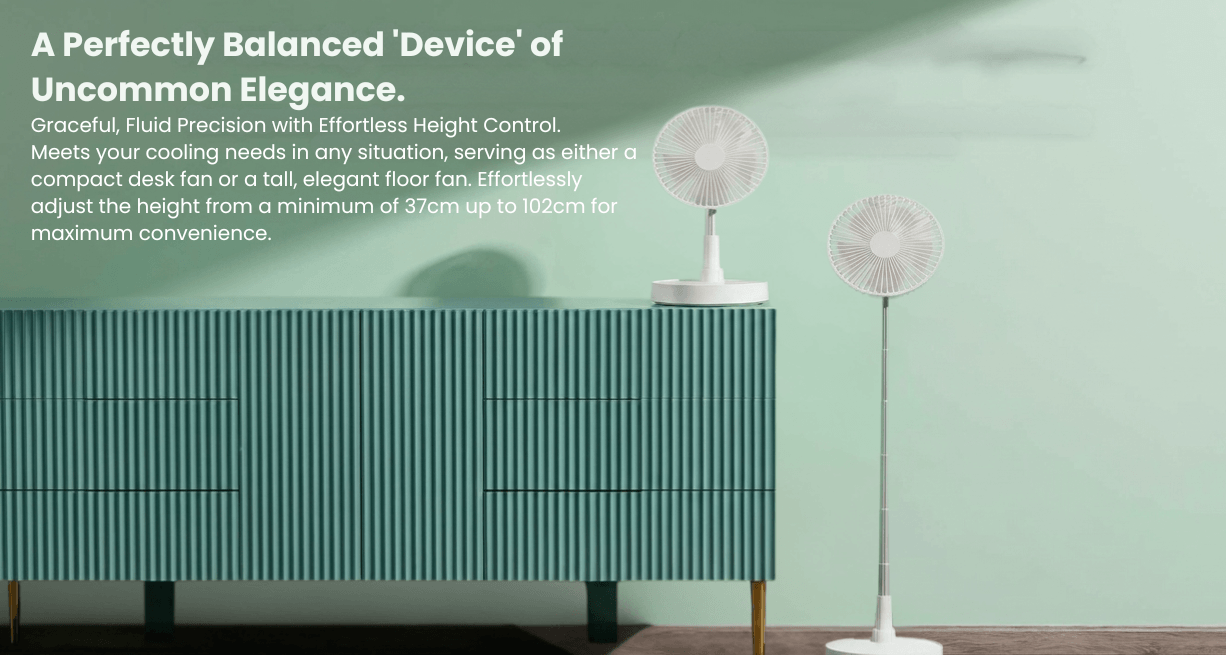 JIPIN instant folding storage fan