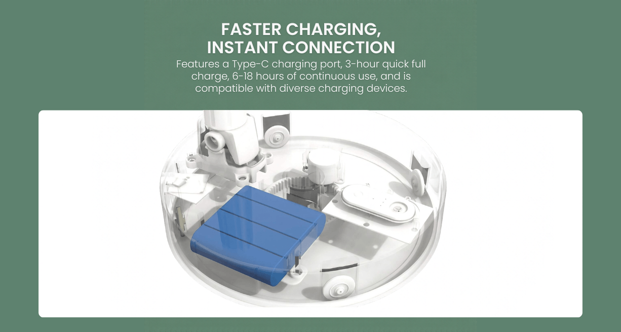 JIPIN instant folding storage fan