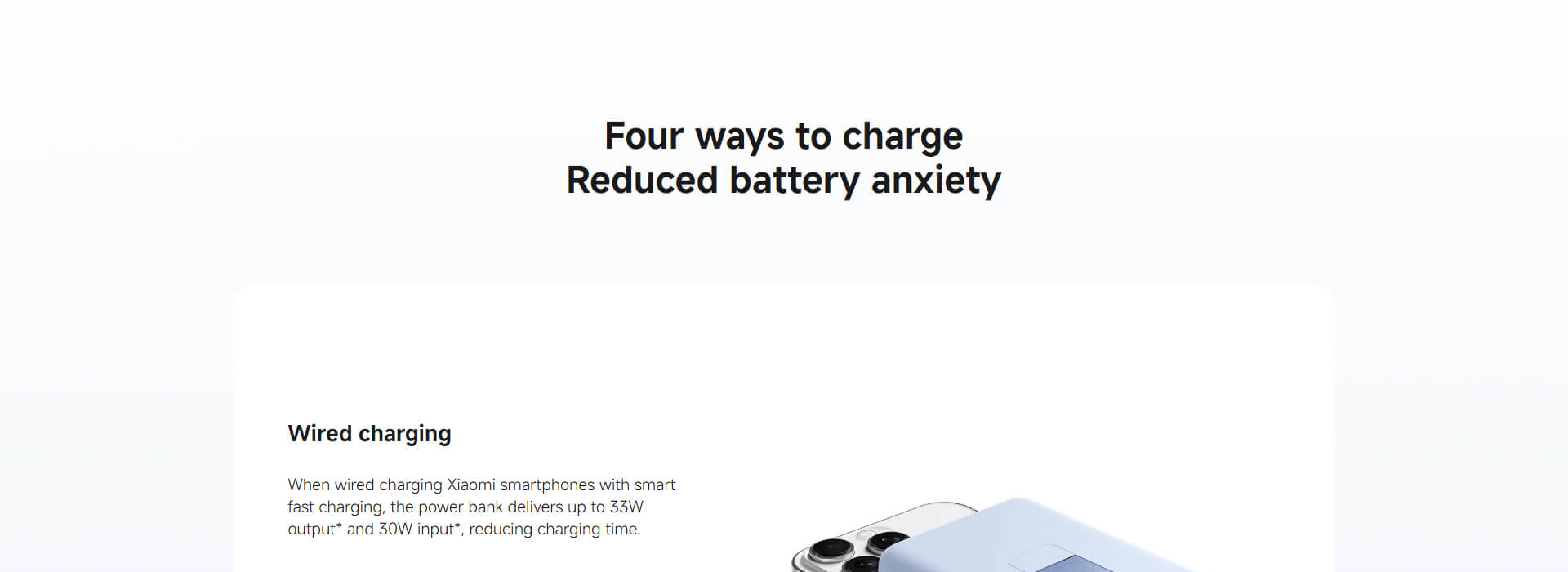 Xiaomi Magnetic Power Bank 10000 with Built-in Stand