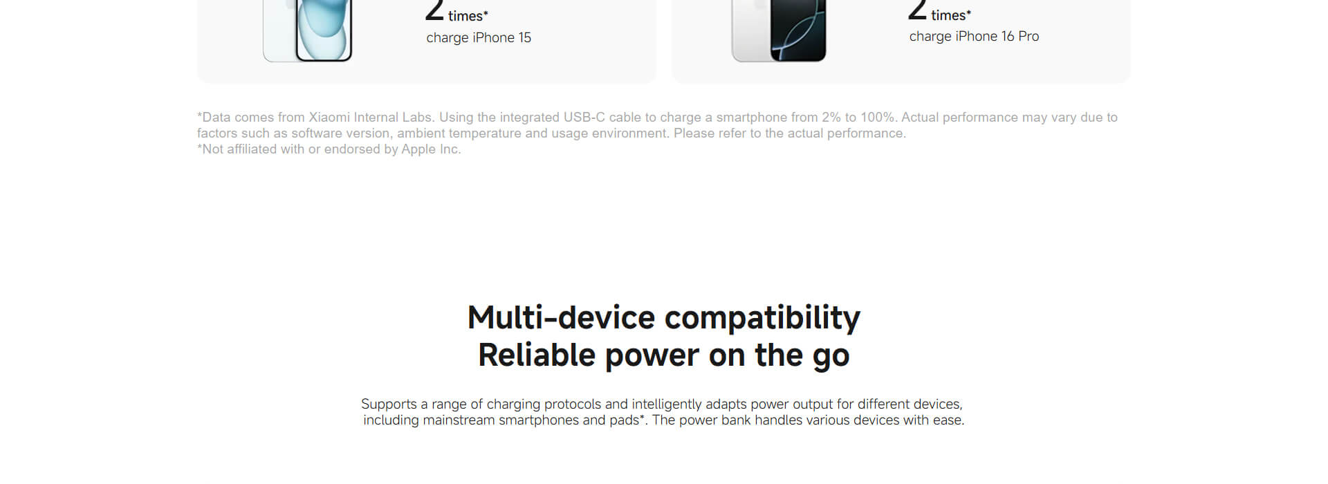 Xiaomi Magnetic Power Bank 10000 with Built-in Stand