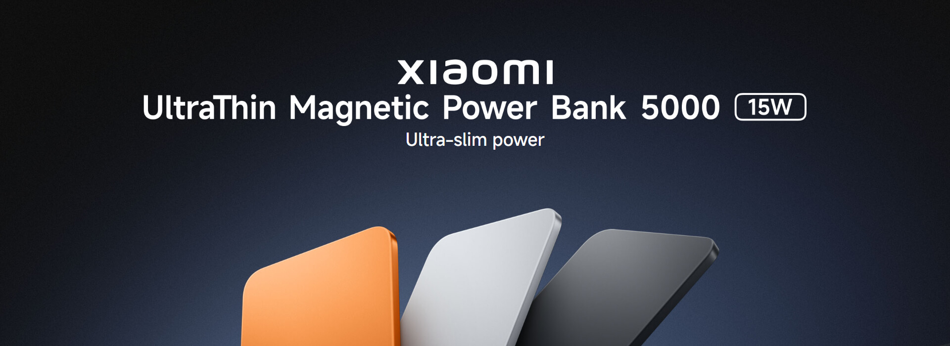 Xiaomi Magnetic Ultra-thin 5000mAh 15W Power Bank