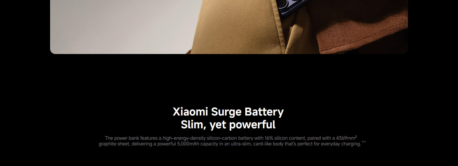 Xiaomi Magnetic Ultra-thin 5000mAh 15W Power Bank