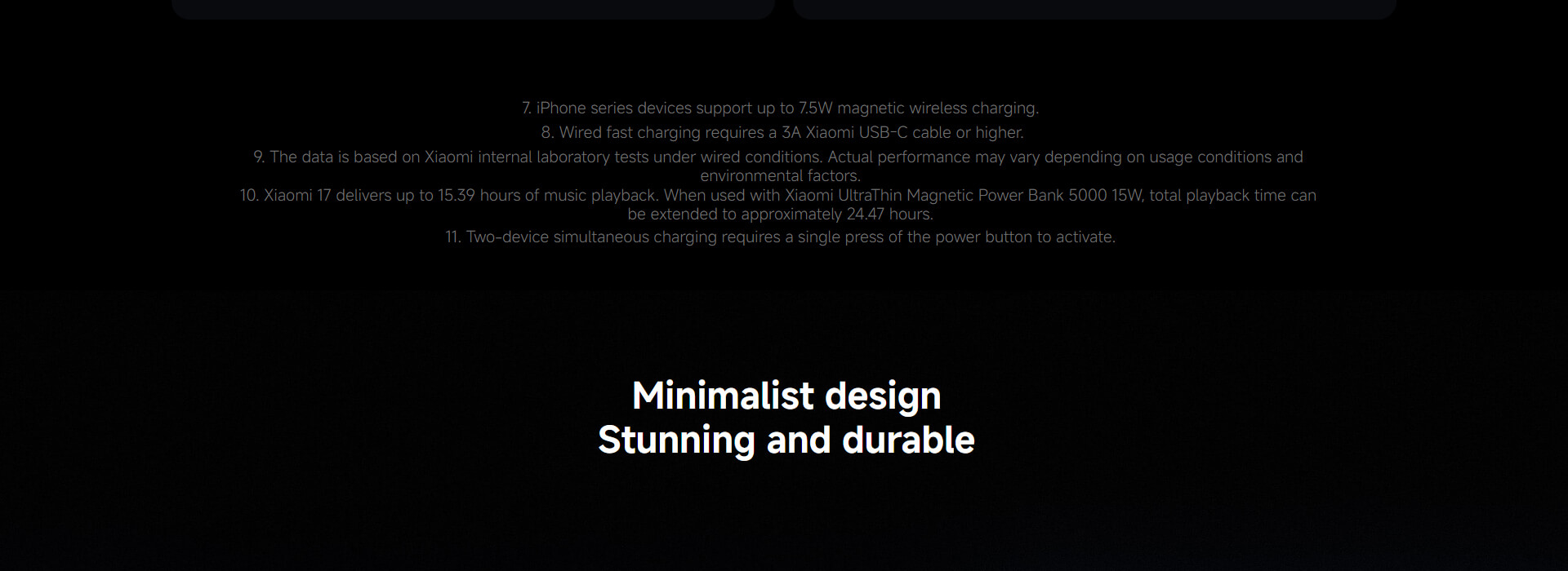 Xiaomi Magnetic Ultra-thin 5000mAh 15W Power Bank