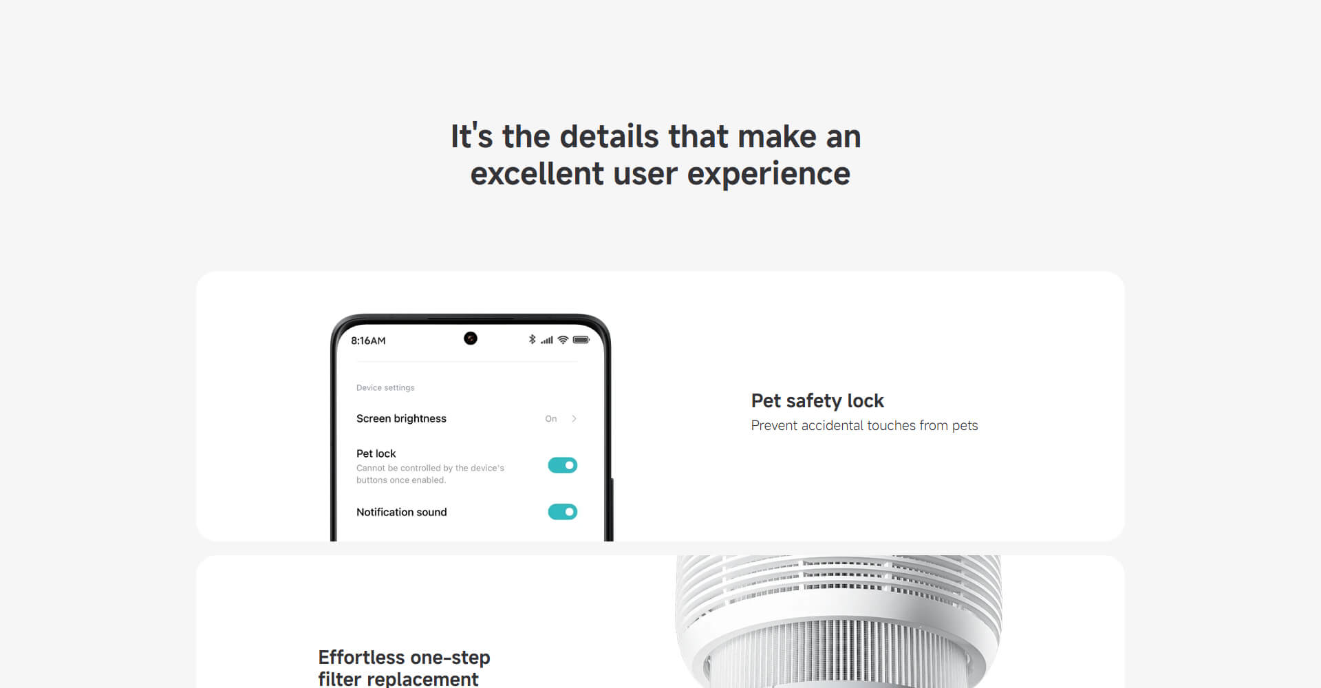 Xiaomi Smart Pet Care Air Purifier