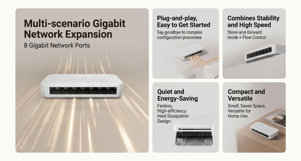 Xiaomi Gigabit Switch 8-Port