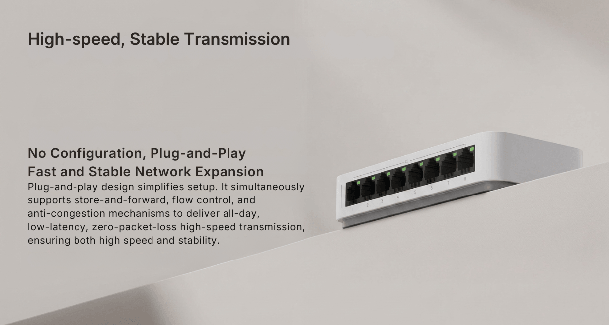 Xiaomi Gigabit Switch 8-Port