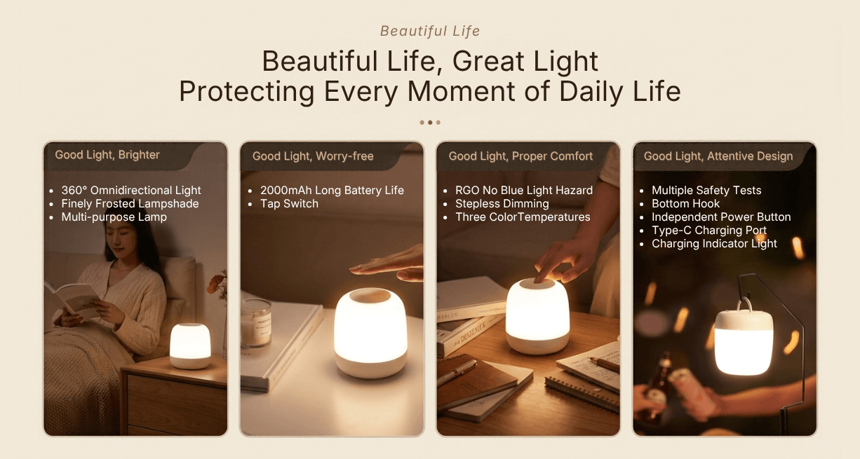 Midea Bedside Lamp