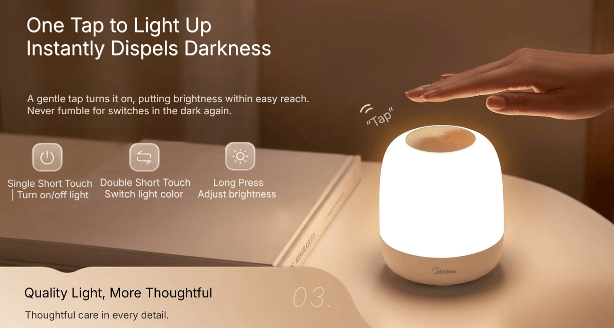 Midea Bedside Lamp