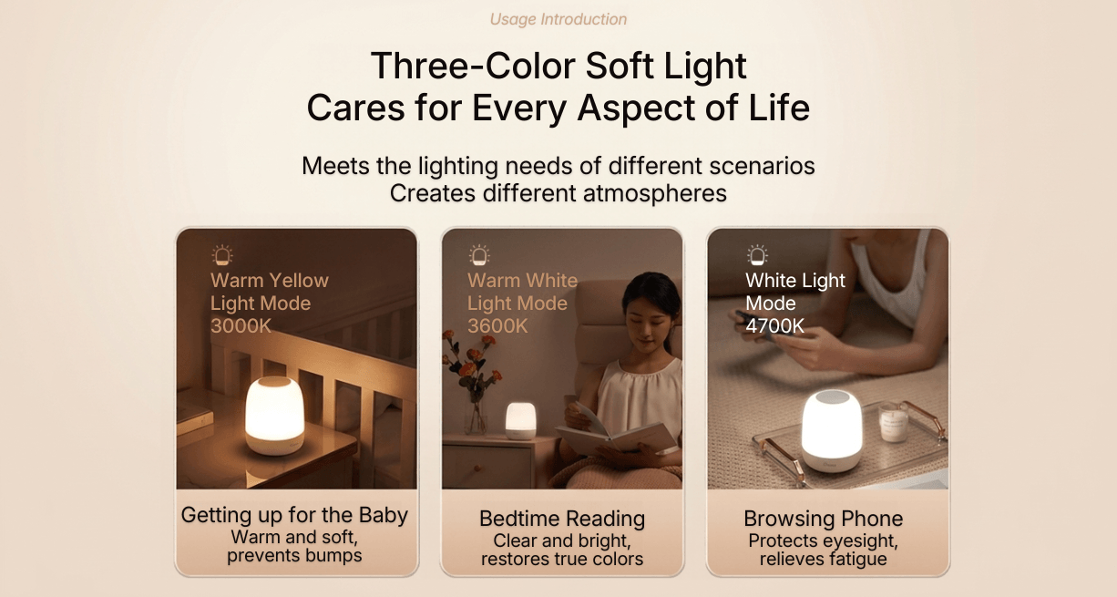 Midea Bedside Lamp