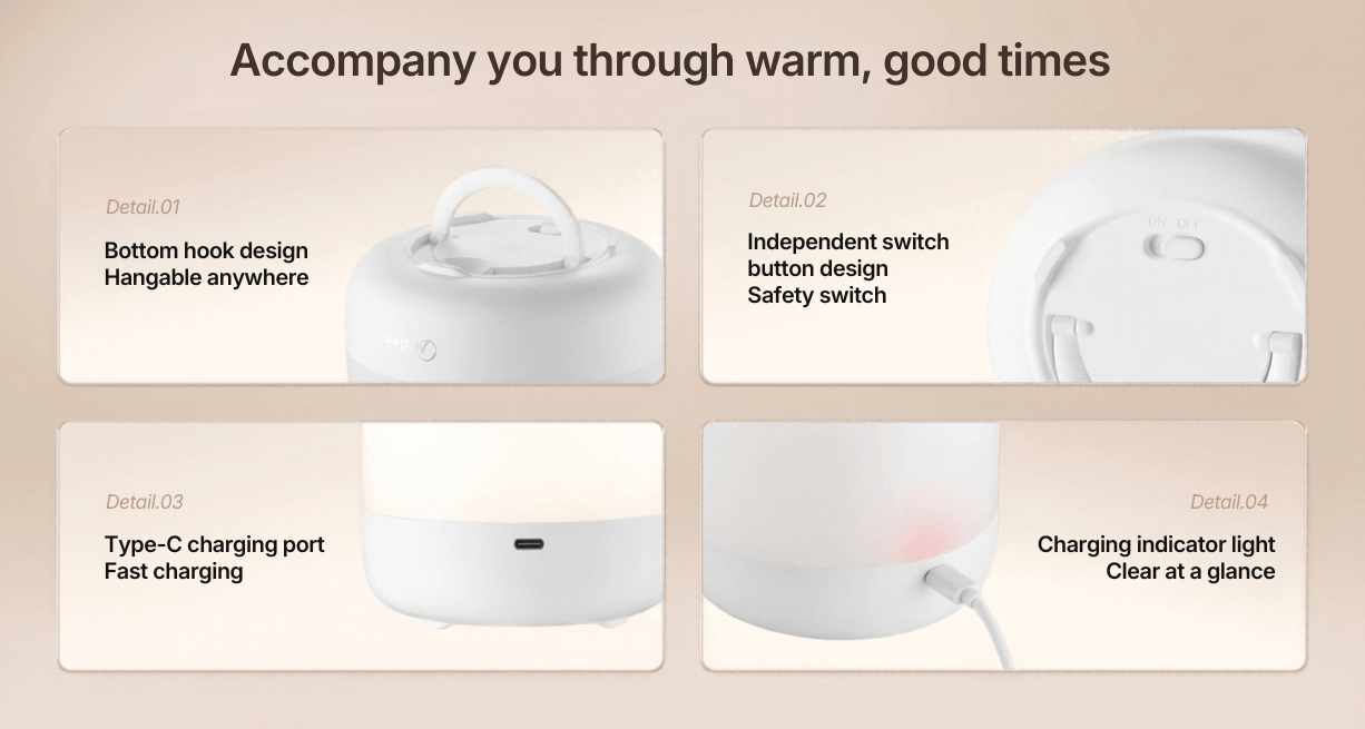 Midea Bedside Lamp