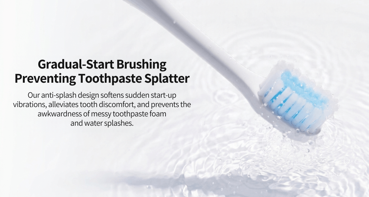 Showsee Small Sound Wave Electric Toothbrush
