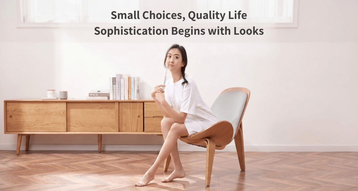 Showsee Small Sound Wave Electric Toothbrush