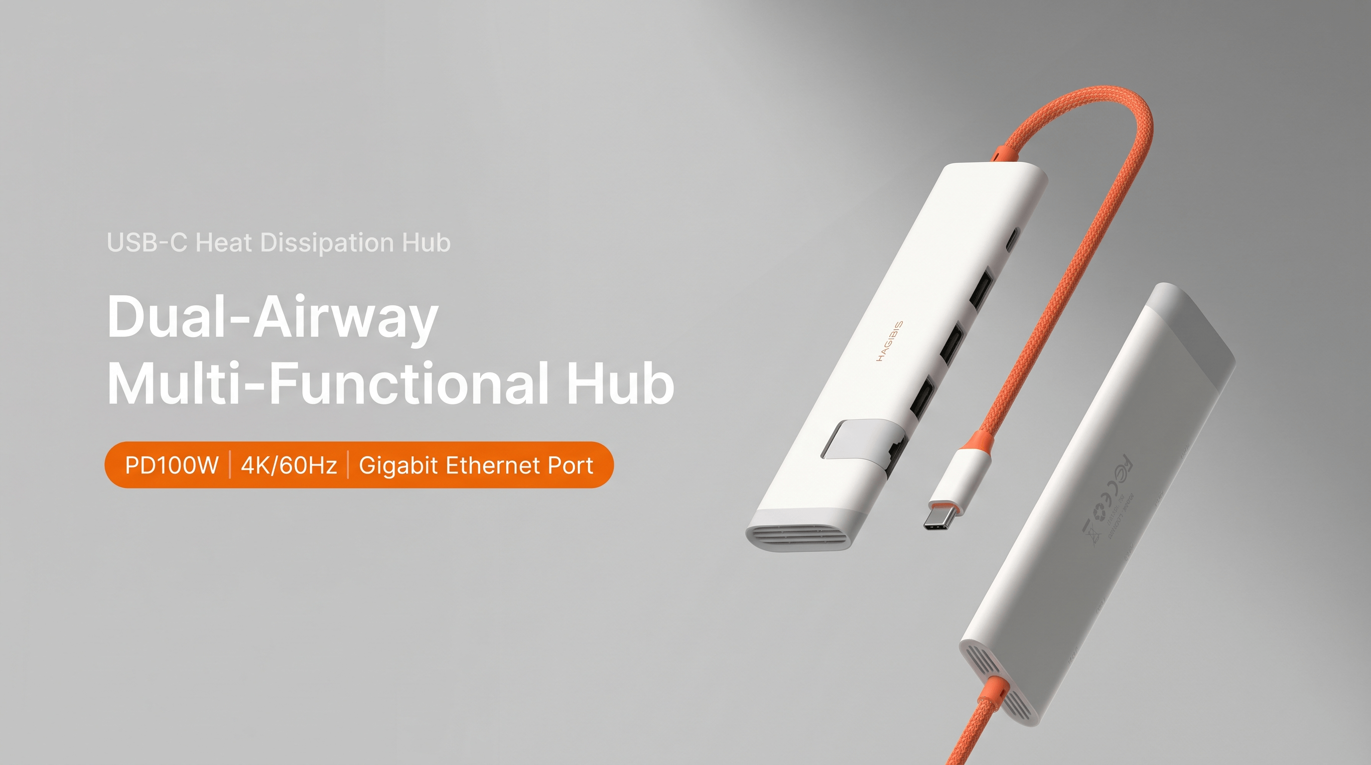Hagibis Ultra-Slim USB-C Hub