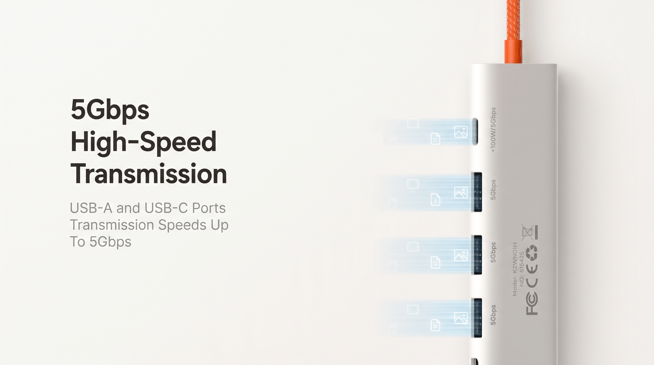 Hagibis Ultra-Slim USB-C Hub
