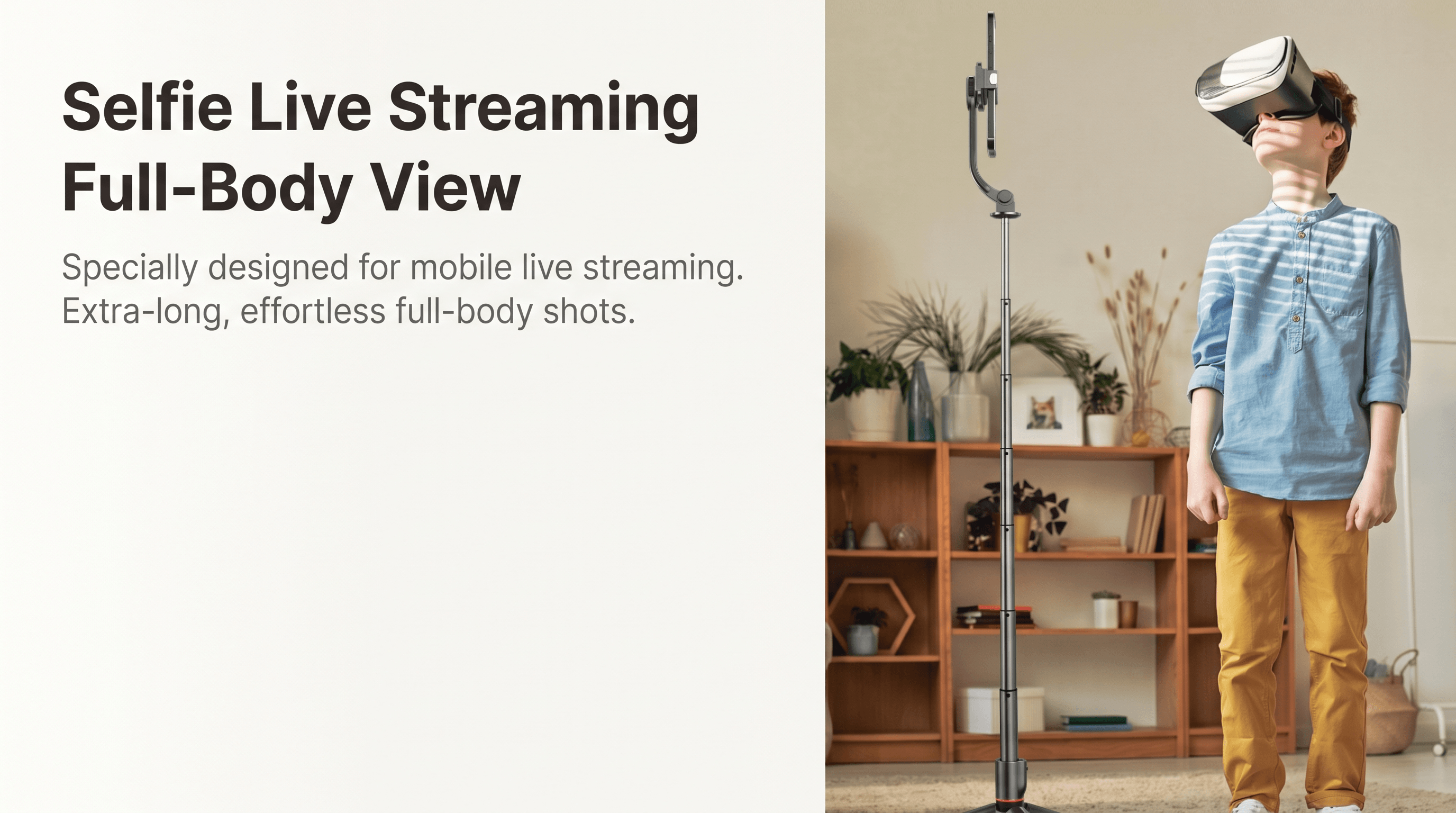 L12 Selfie Stick Tripod 360