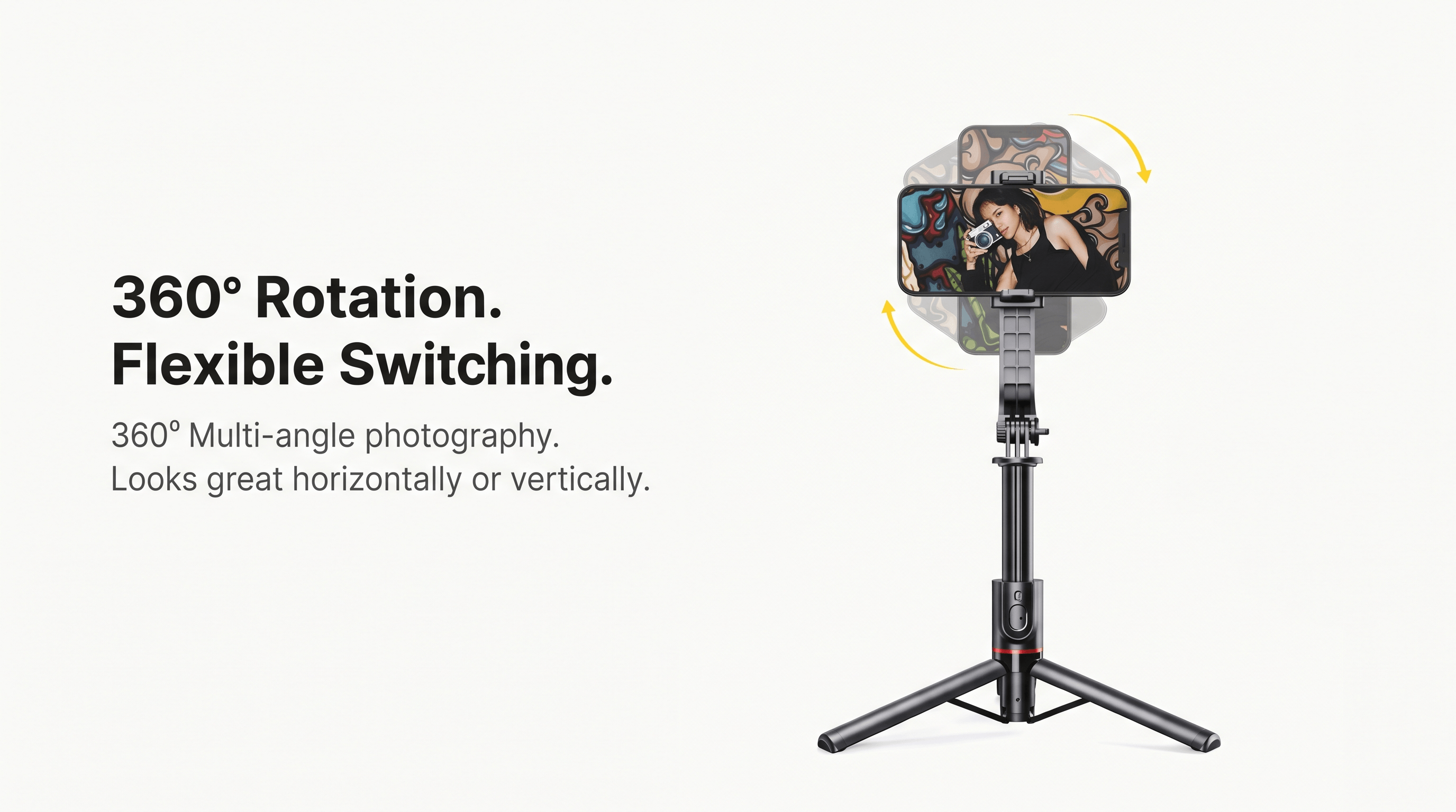 L12 Selfie Stick Tripod 360
