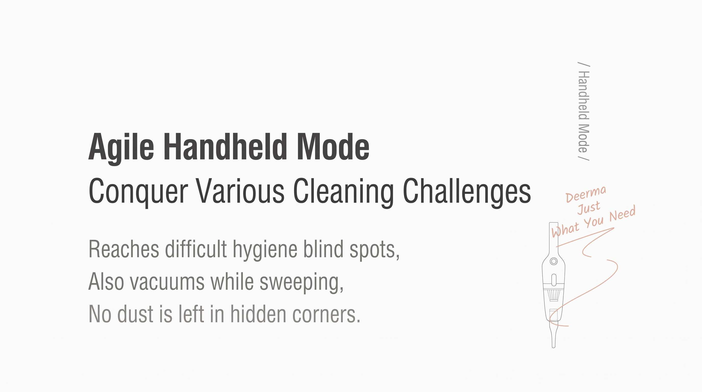 Deerma DX115C Handheld Corded Vacuum Cleaner