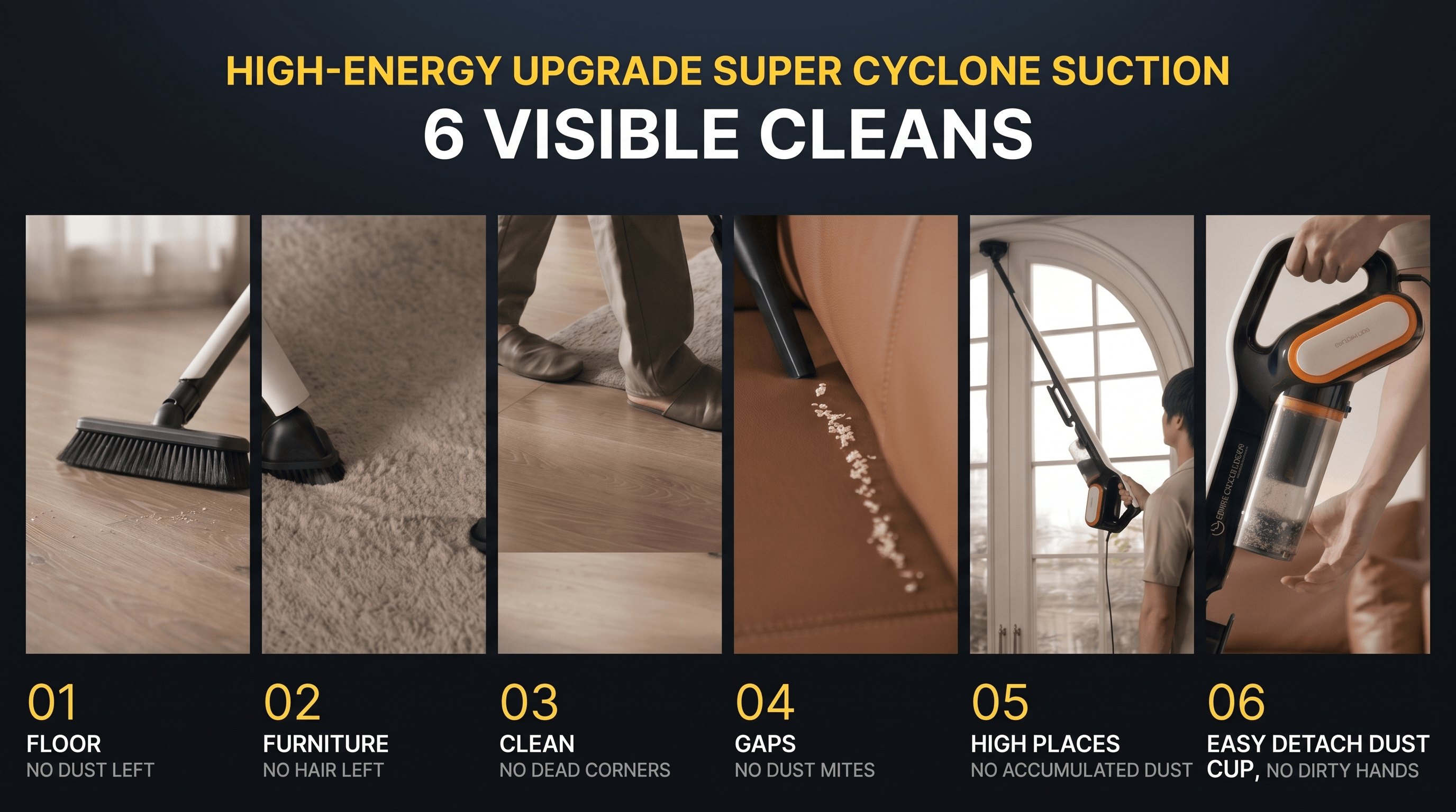 Deerma DX115C Handheld Corded Vacuum Cleaner