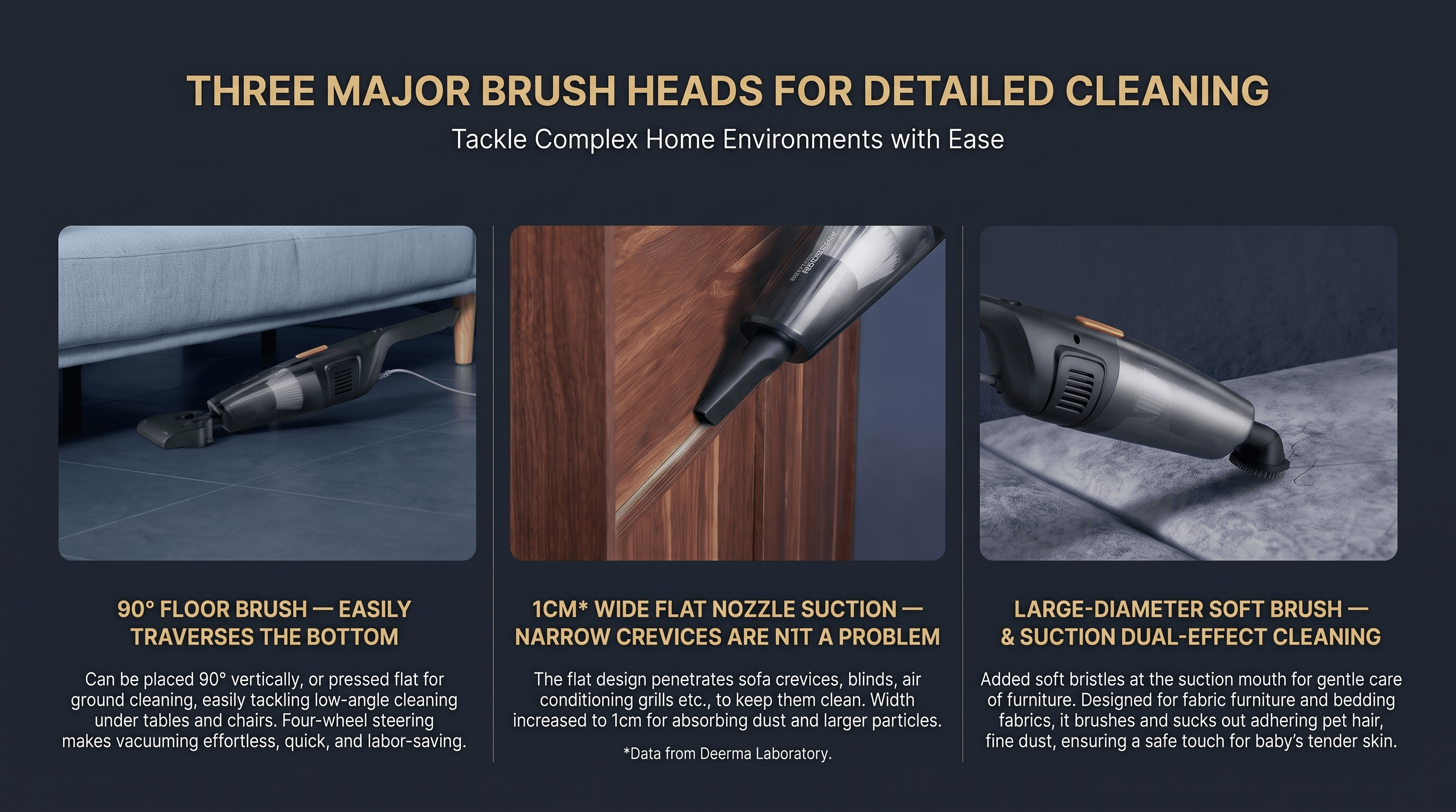 Deerma DX115C Handheld Corded Vacuum Cleaner