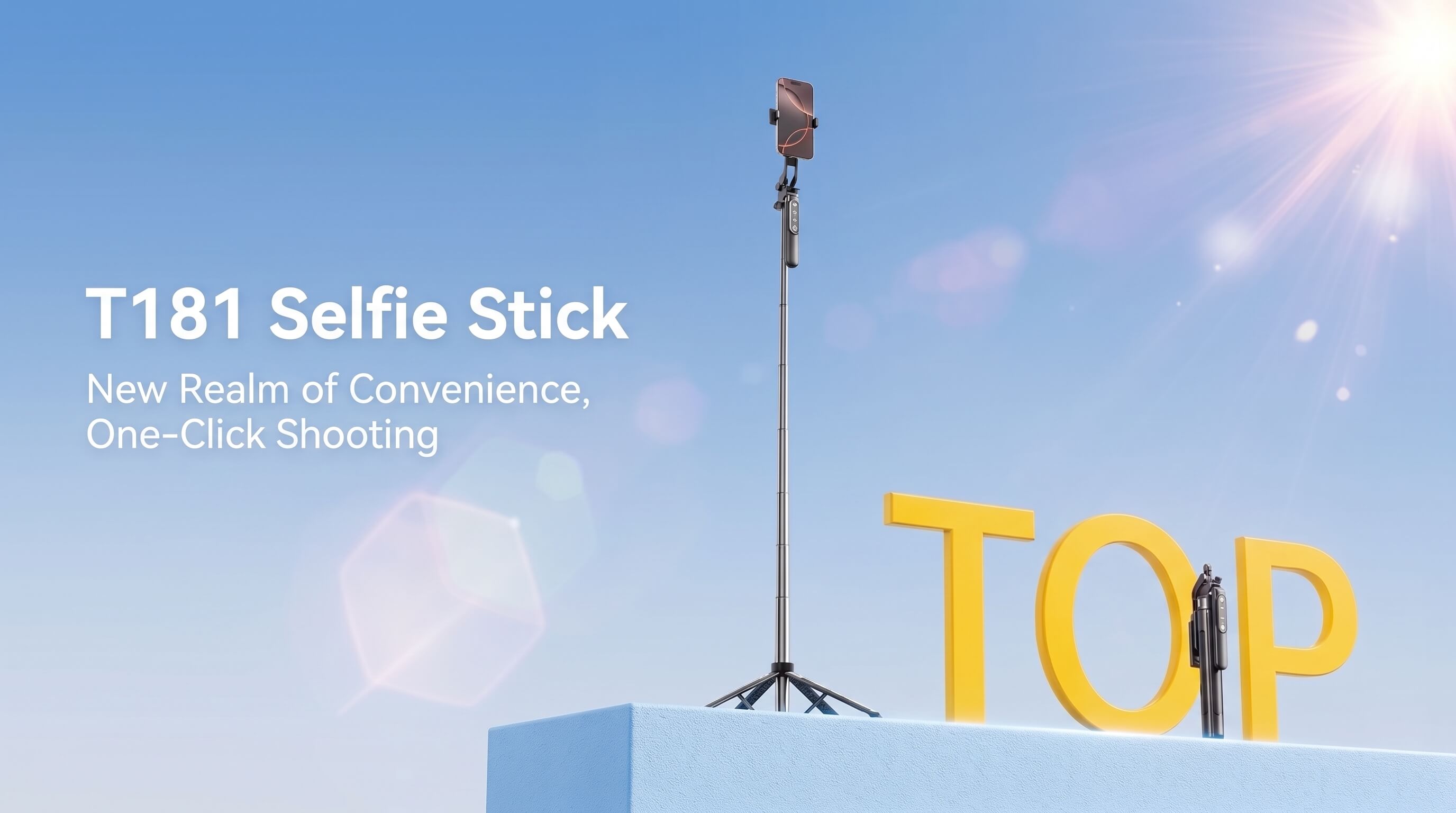 Diudiu Portable Floor Selfie Stick