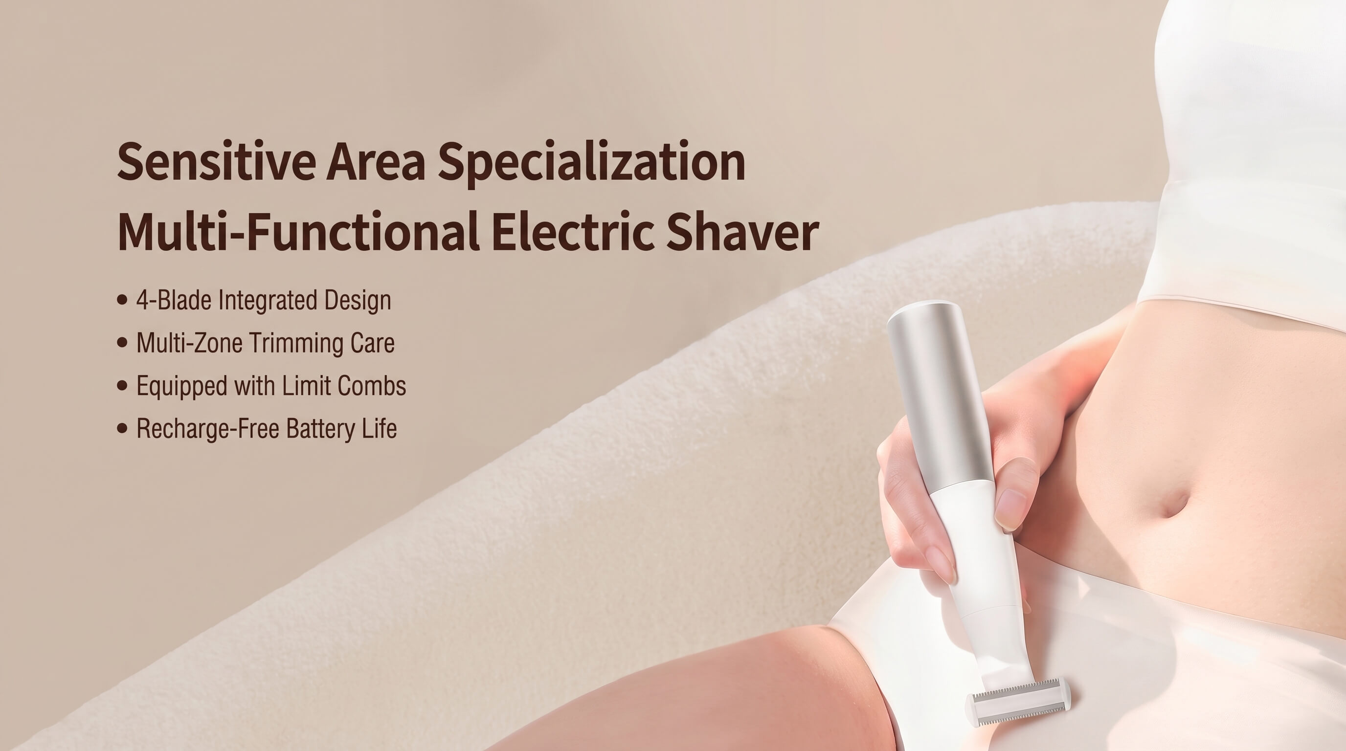 DOCO LAB 4-in-1 Multifunctional Electric Shaver