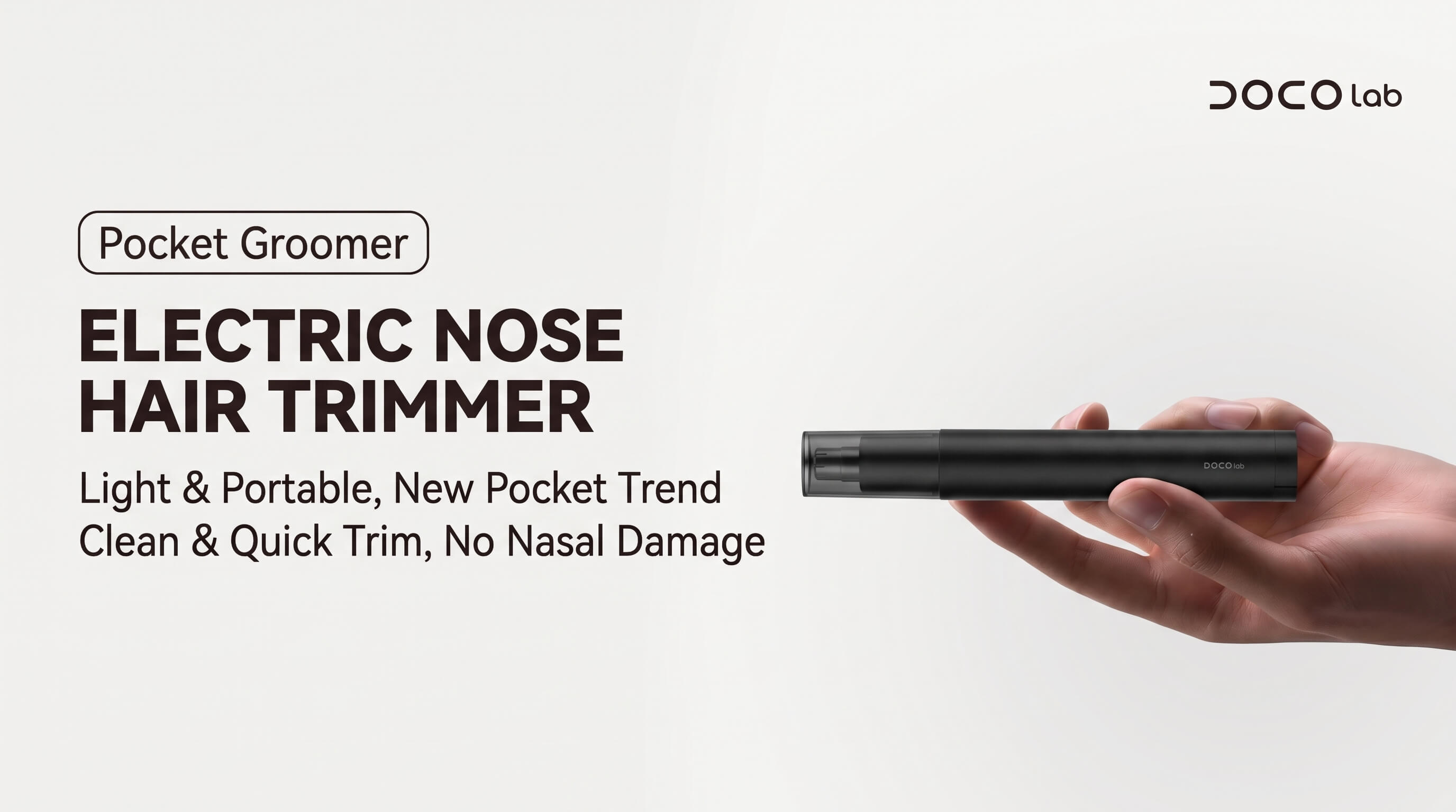 DOCO LAB Electric Nose Hair Trimmer
