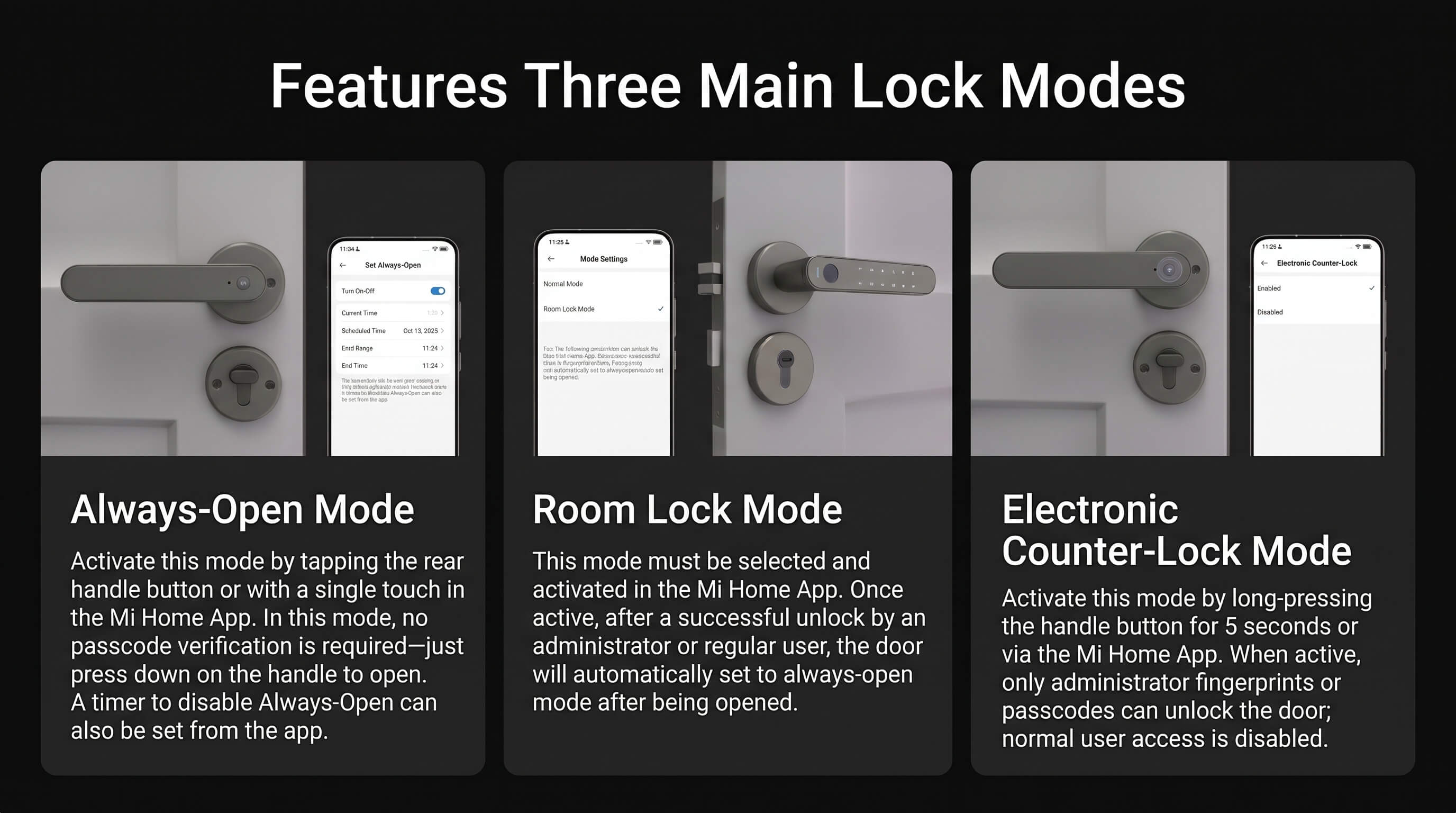 Arkfish Smart Door Lock S5 Pro Single-Lock