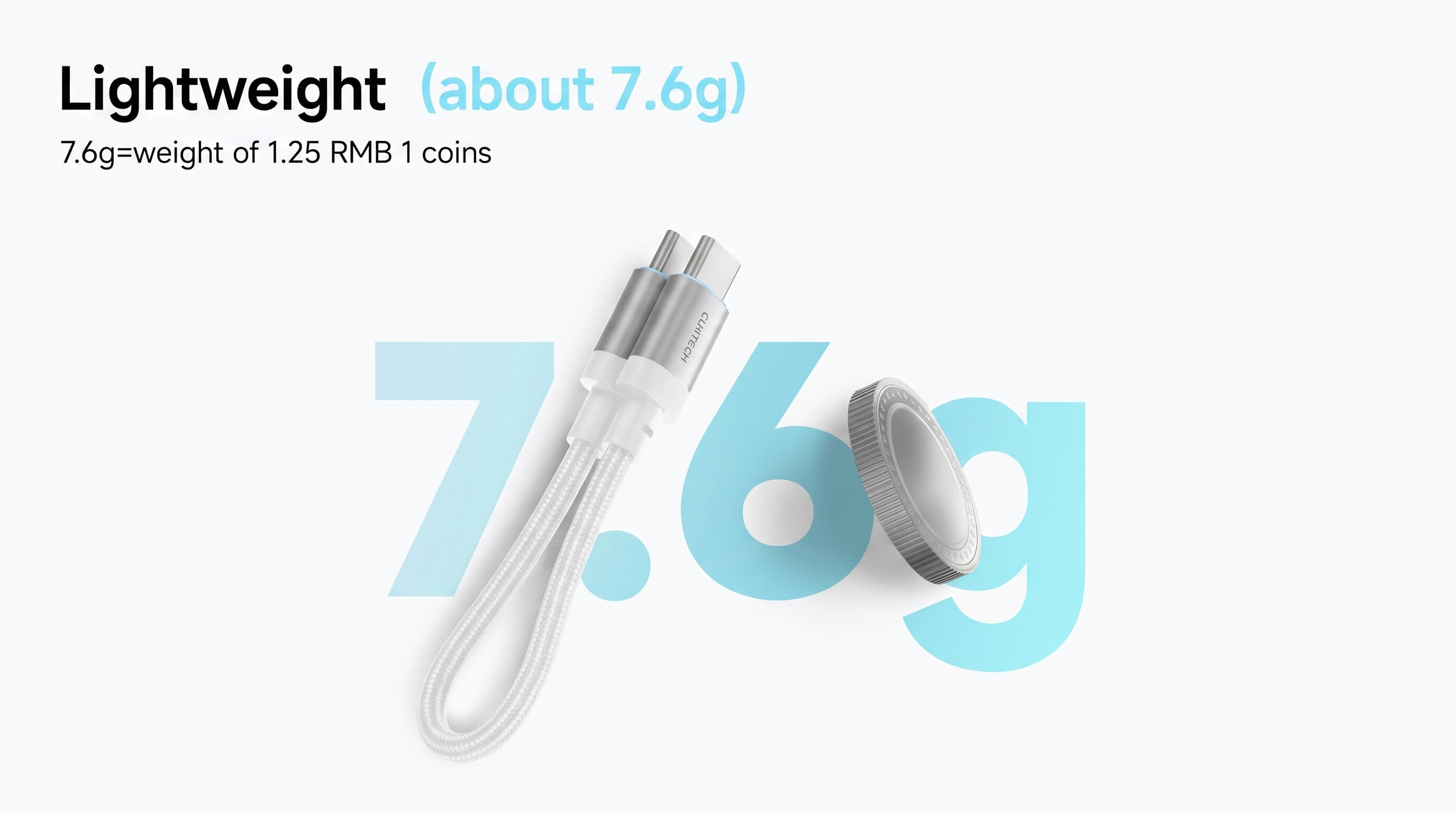 CUKTECH CP Braided 6A Fast Charging Data Cable