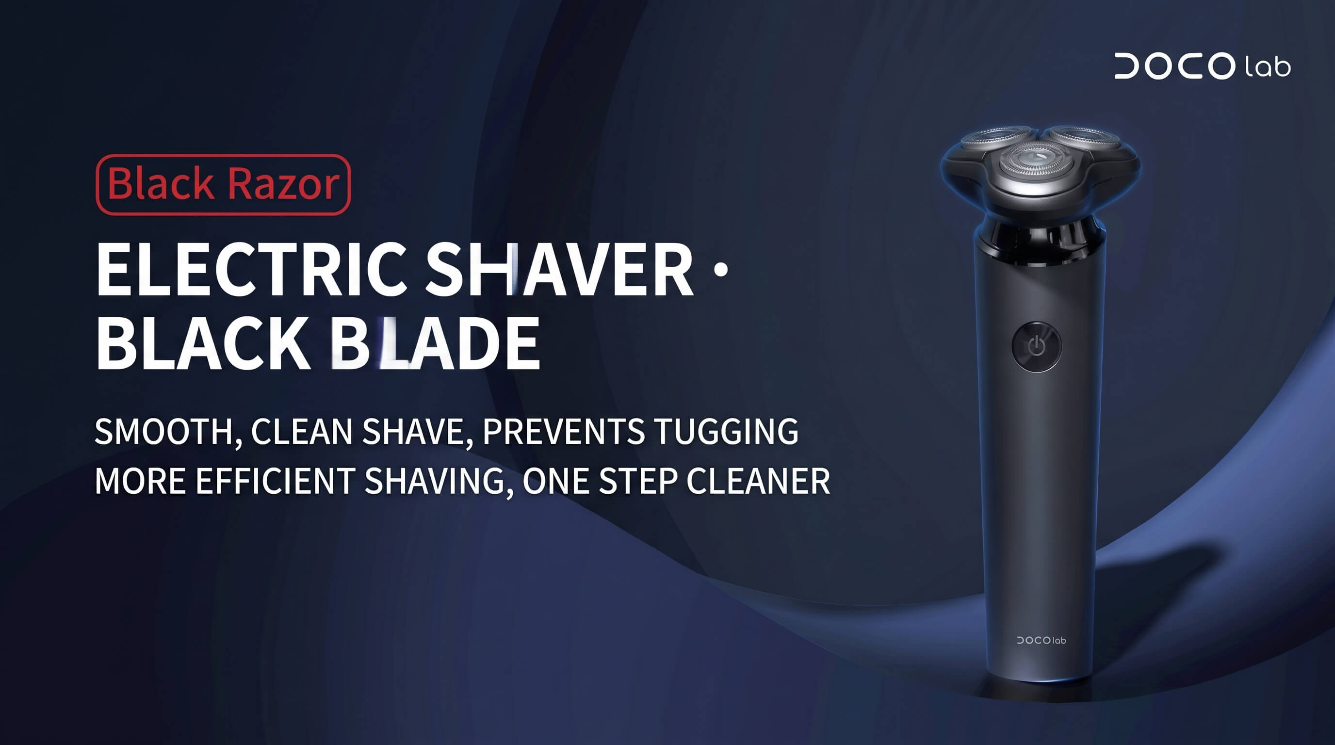 DOCO Lab BlackRazor Electric Shaver