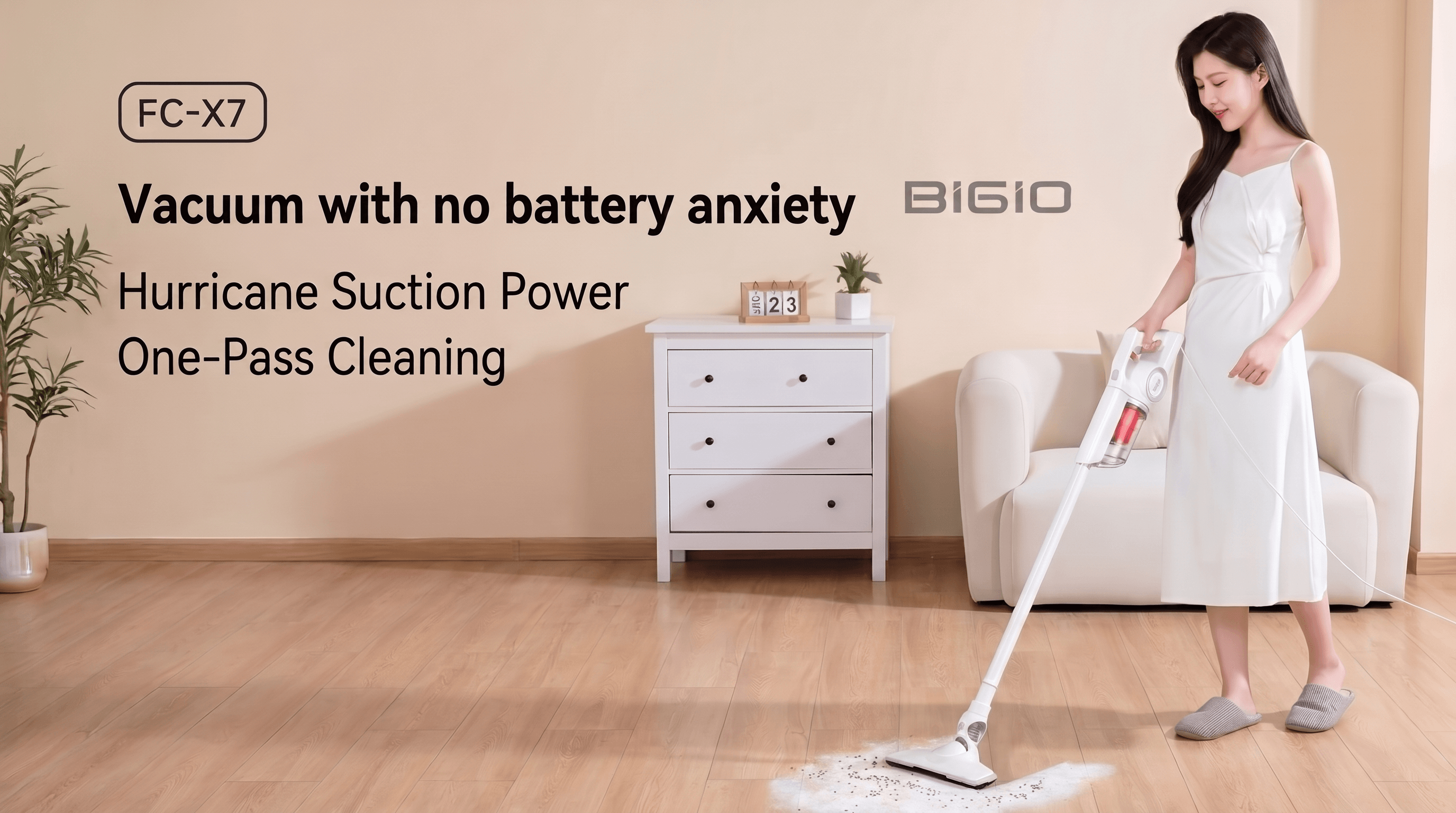 BIGIO FC-X7 Cordless Vacuum Cleaner