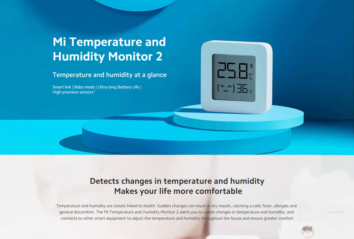 Mi Bluetooth Temperature & Humidity Monitor 2
