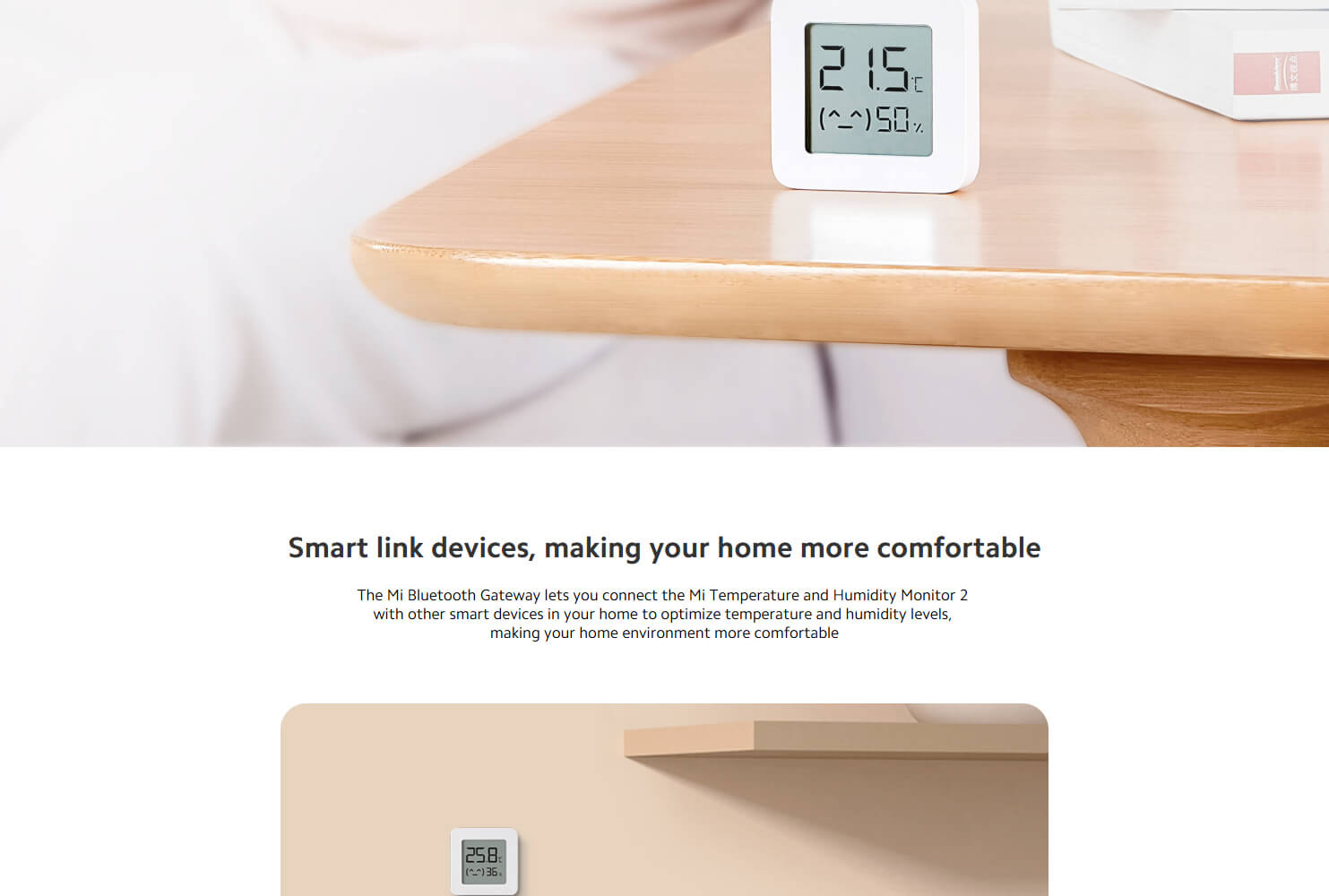 Mi Bluetooth Temperature & Humidity Monitor 2