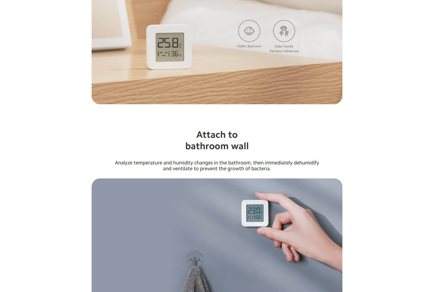 Mi Bluetooth Temperature & Humidity Monitor 2