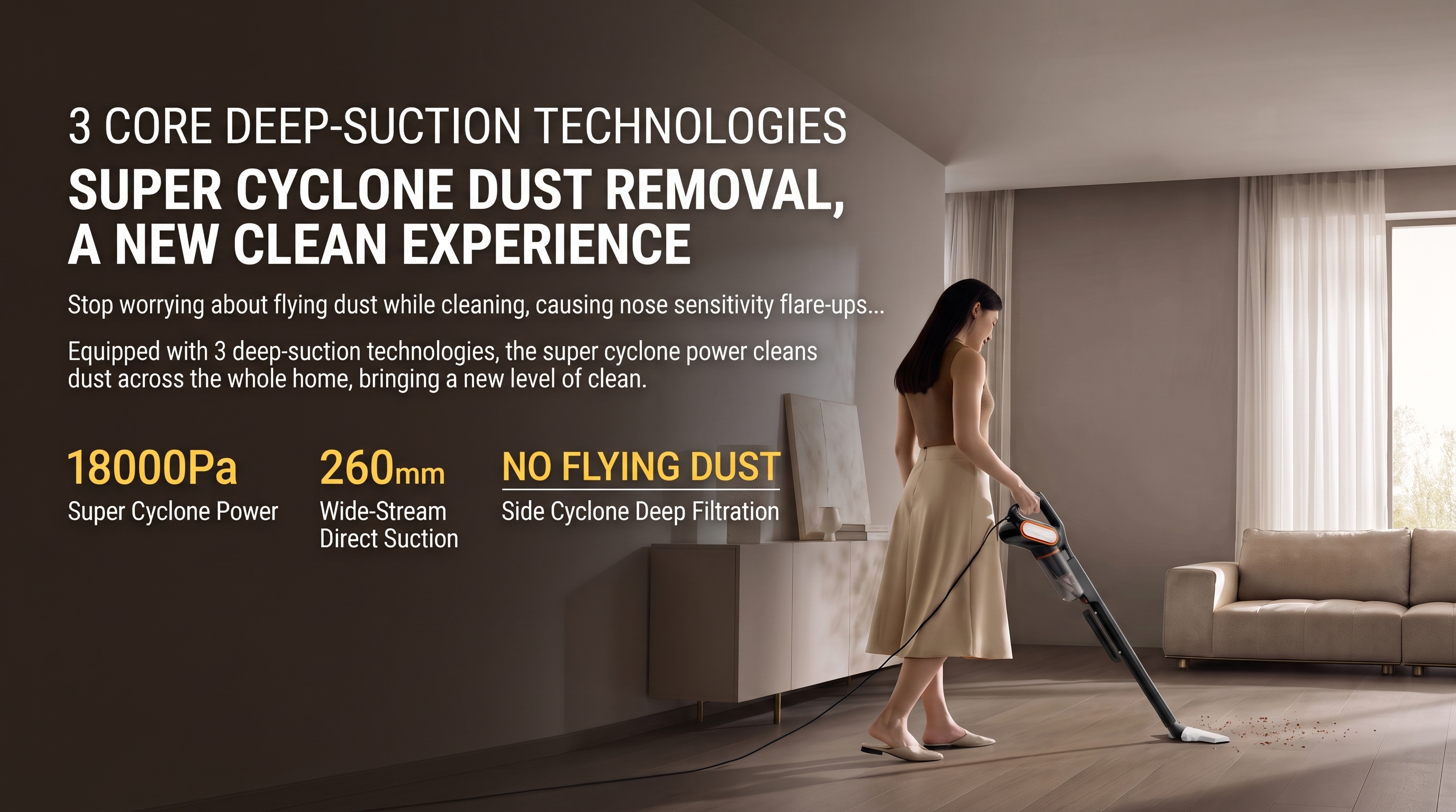 Deerma DX700 Pro Vacuum Cleaner