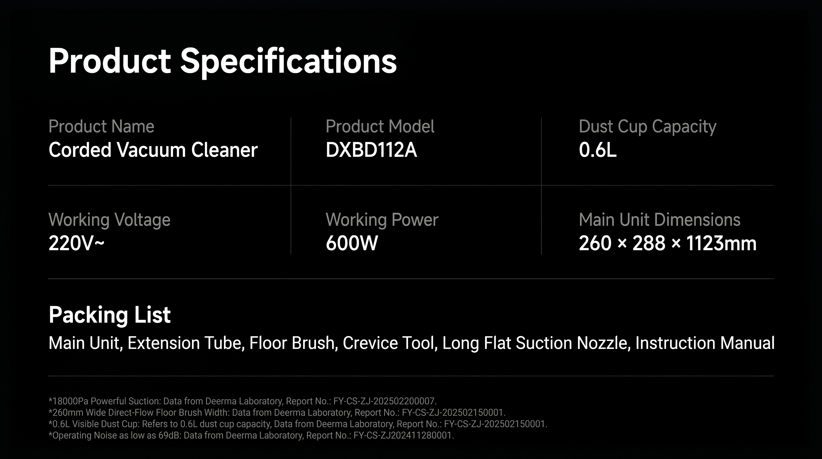 Deerma DX700 Pro Vacuum Cleaner