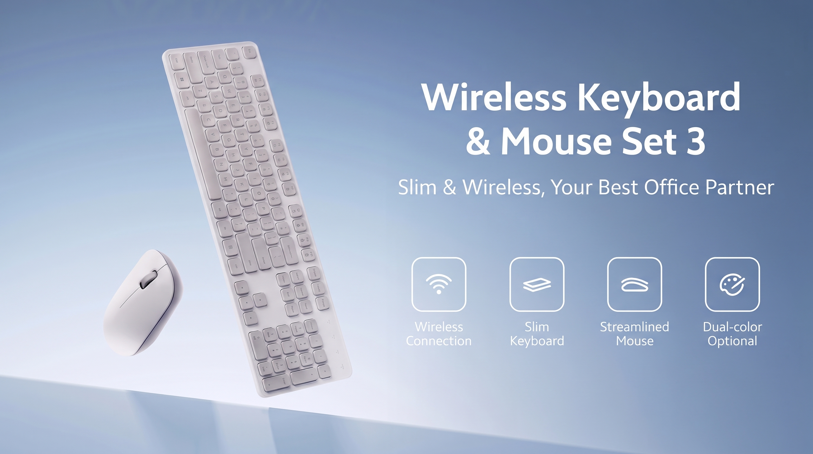 Mi Wireless Mouse & Keyboard Combo 3