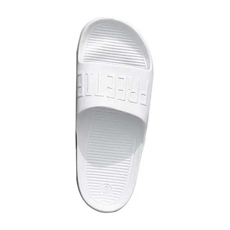 FREETIE LOGO Sports Slippers Couples 40 White 