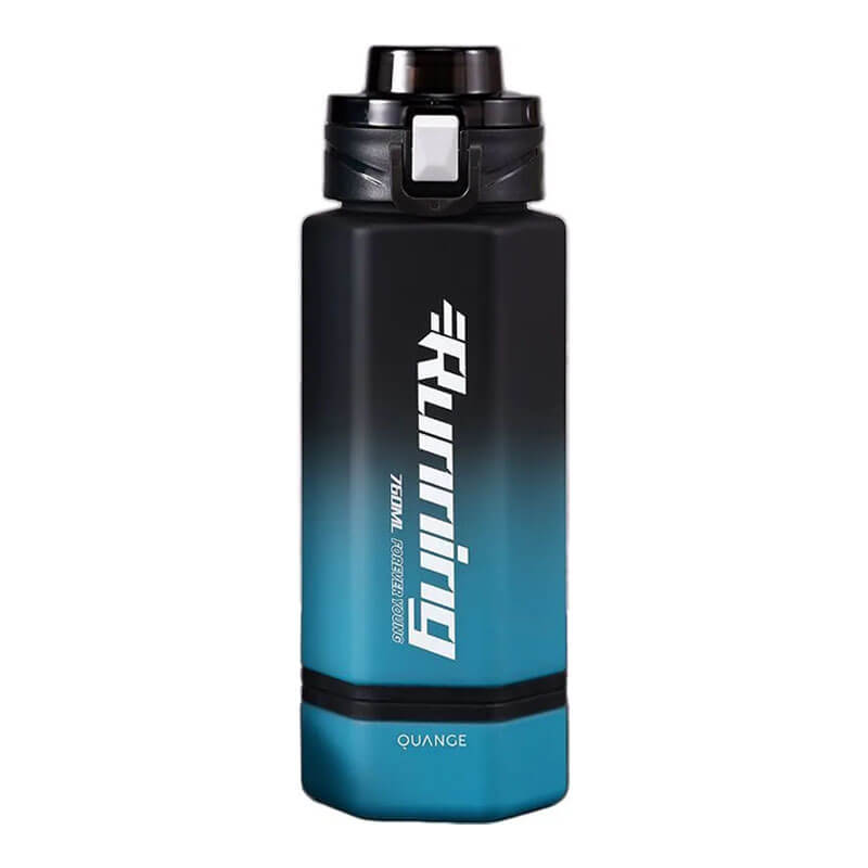 Quange Tritan Sports Bottle TR102 Black - Blue 
