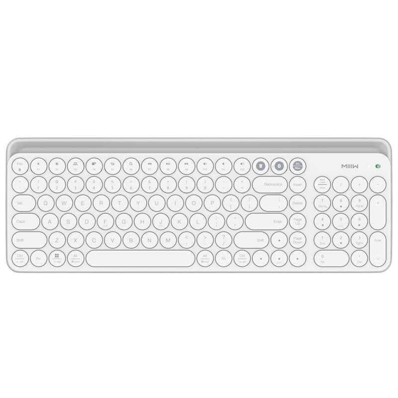 MIIIW Bluetooth Dual Mode Keyboard White 