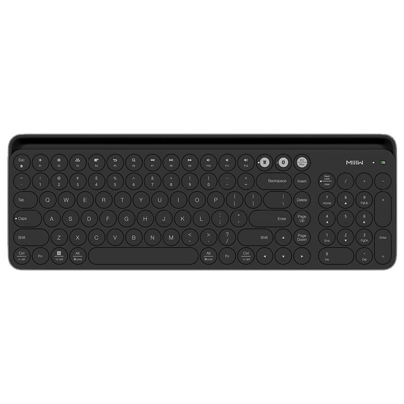 MIIIW Bluetooth Dual Mode Keyboard Black 