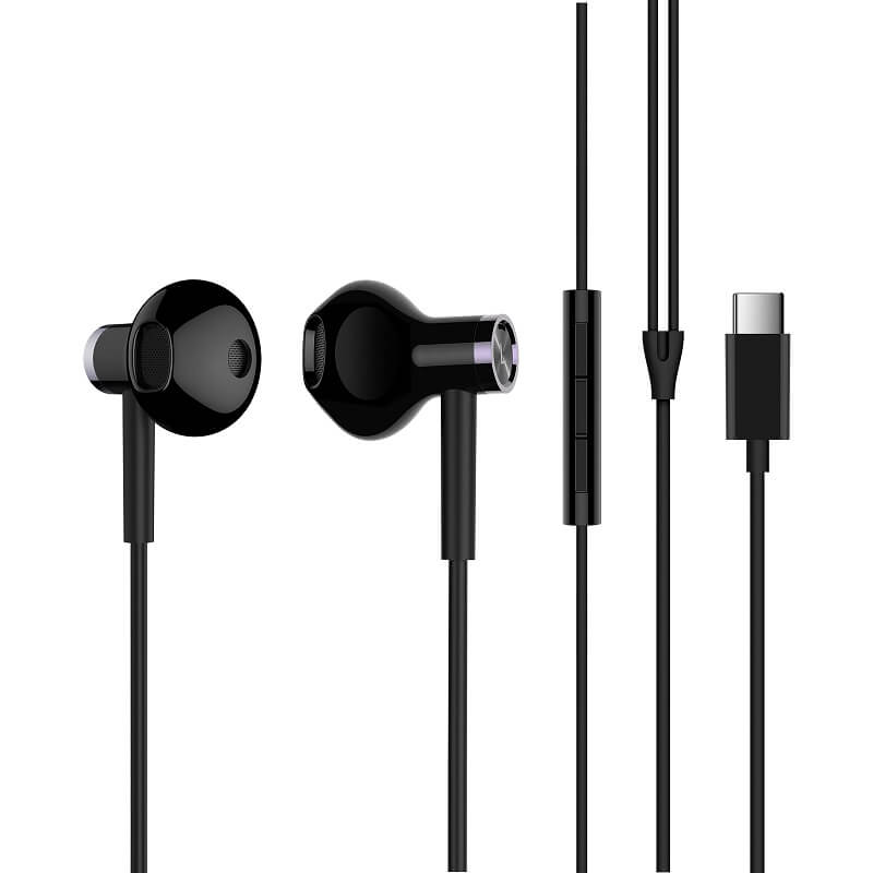 Mi Dual Driver Earphones Type-C Version Black 