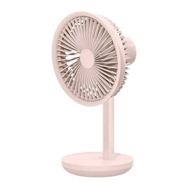 Solove Rechargeable Portable Desktop Fan Pink 