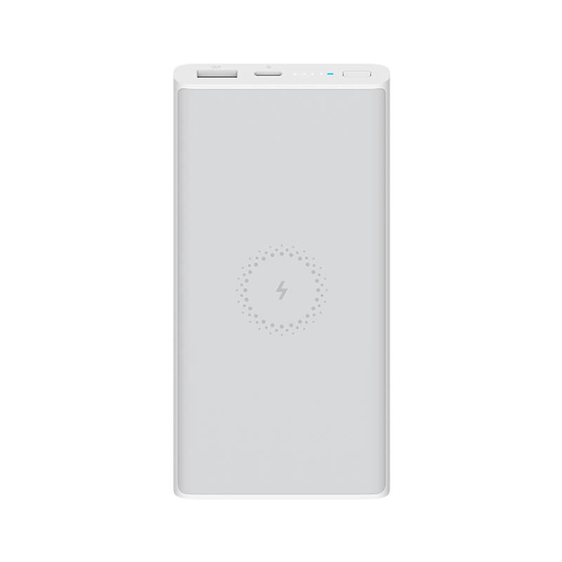 10000mAh Mi Wireless Charging Power Bank Youth Edition White 