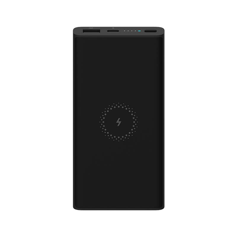 10000mAh Mi Wireless Charging Power Bank Youth Edition Black 