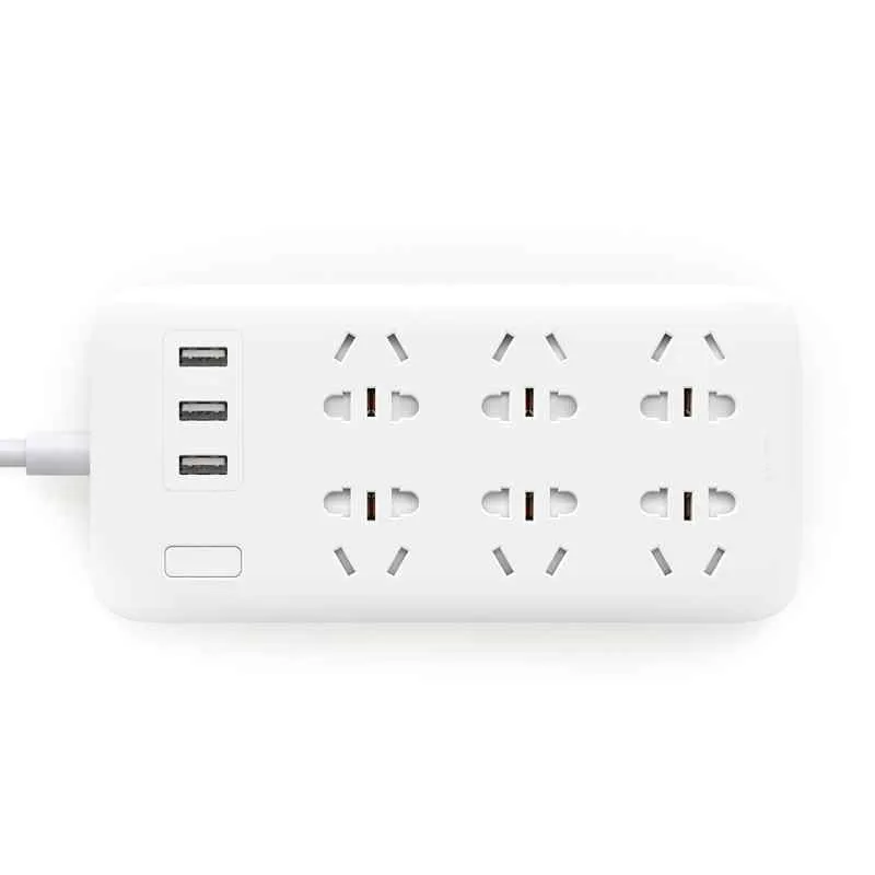 Mi Power Strip 3 USB 6 Sockets0