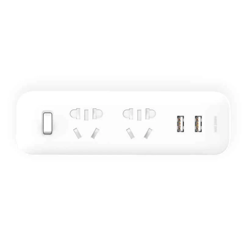 Mi 2 Way Socket Adapter USB 2A Fast Charge0