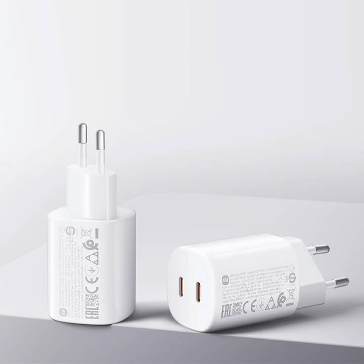 Xiaomi 45W Nano Turbo Charging Power Adapter (2-Port)