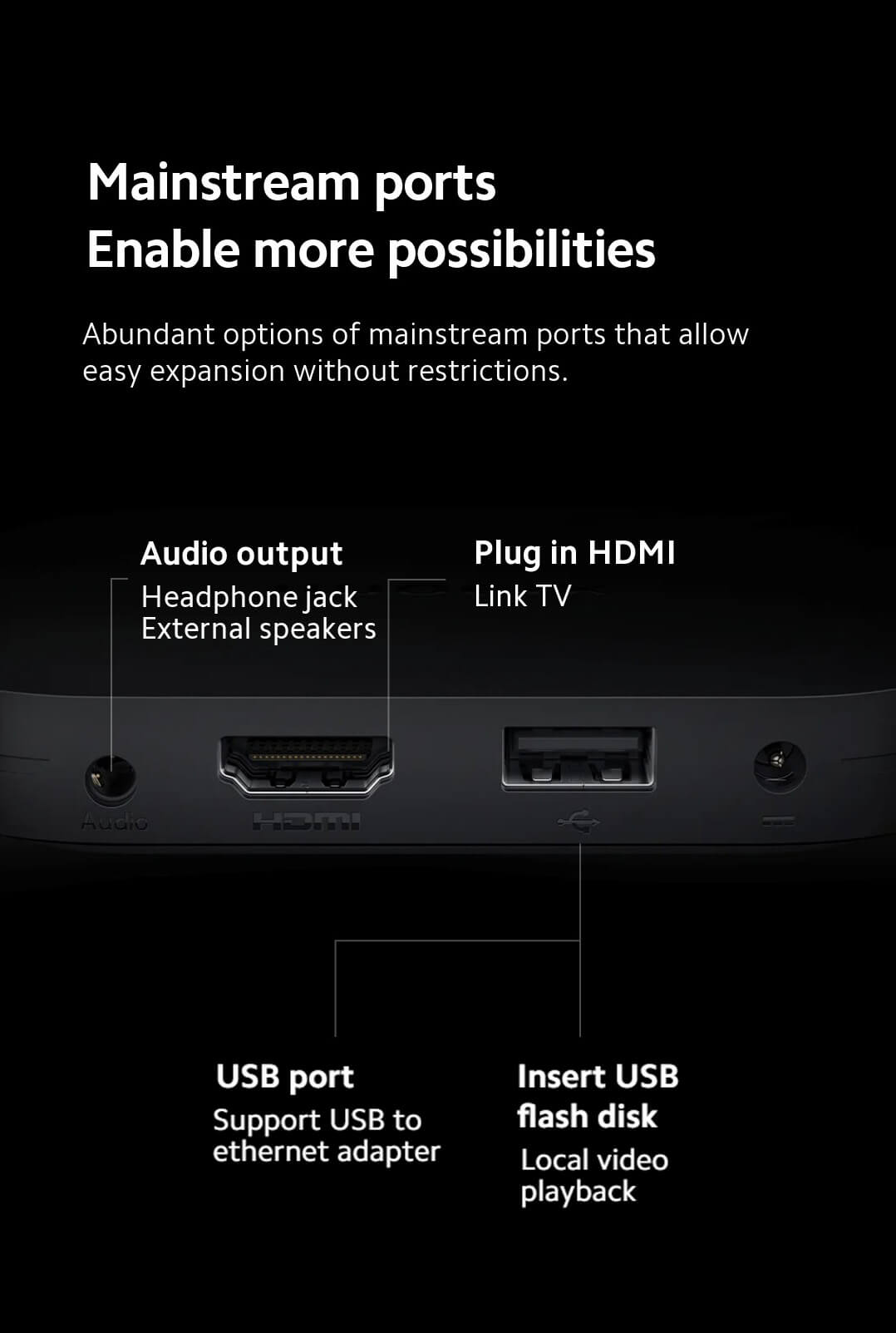 Xiaomi mi box s segunda generación, 4K UHD, HDMI USB