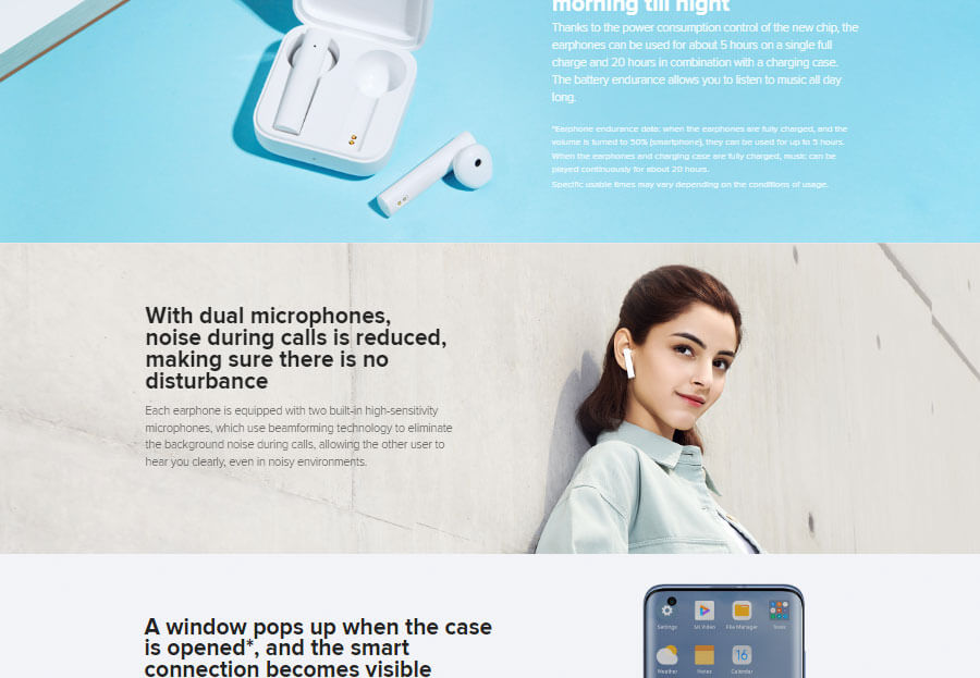 Basic How To Connect Xiaomi Wireless Earbuds User Manual Mi Tws