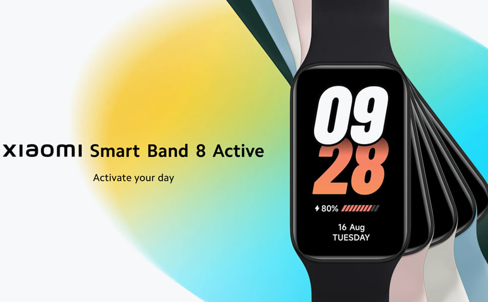 Xiaomi Mi Pink Smart Band 8 Active, band 8 
